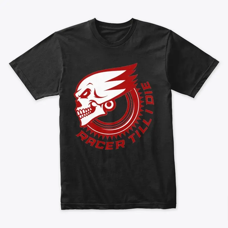 Front Logo only Racer till I die WingMan